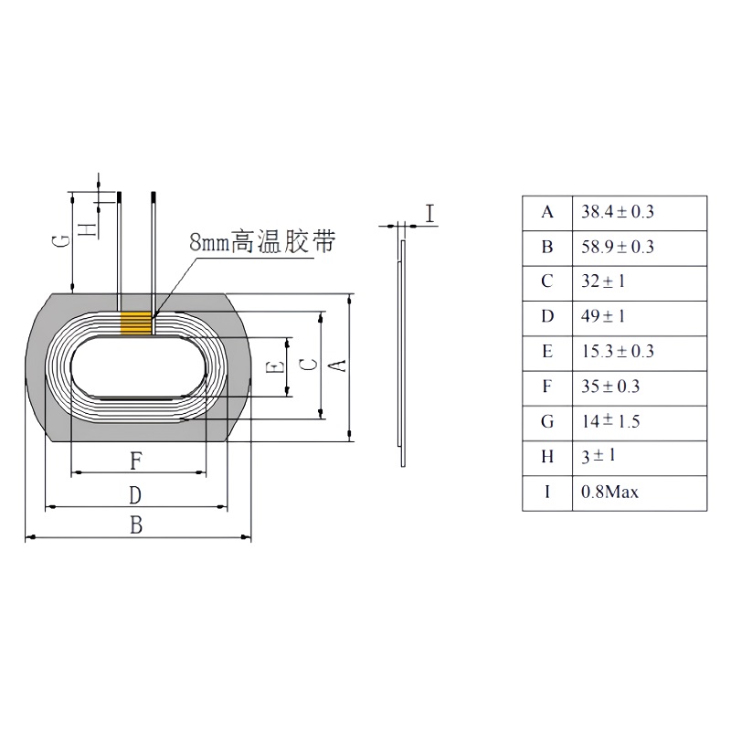 C2008接收线圈 · 2